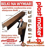 Na wymiar - Maskowanice belki rustykalne styropianowe - Maskownica pro