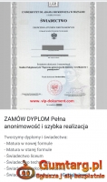 Tu kupisz mature, średnie, dyplom studiów, magister.