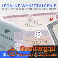 Kup dyplom inżyniera Kup dyplom magistra, kup mature z wpisem