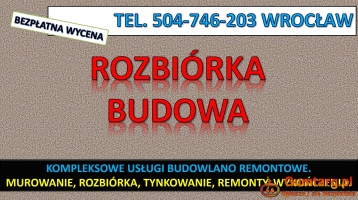 Postawienie ściany, Wrocław, tel. 504-746-203, murowanie cennik usług