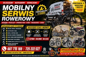 Serwis Mobilny Rowery Trójkołowe Cargo MTB Gravel Naprawa, Spawanie,Ma
