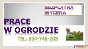 Sprzątanie ogródków działkowych, cena tel. 504-746-203. Wrocław.