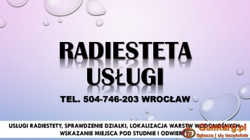 Usługi radiestety, cennik, tel. 504-746-203. Własne ujęcie wody