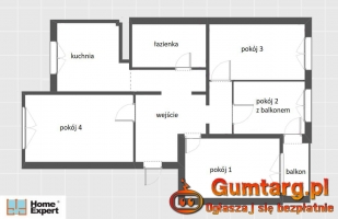 4pok, 67met, Okolice Zaporoskiej BALKON/PIWNICA (Wrocław)