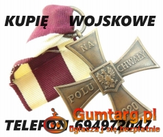 Kupię wojskowe medale,ordery,odznaki,odznaczenia,militaria