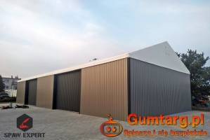 Hale namiotowe / magazynowe / produkcyjne solidne konstrukcje stalowe