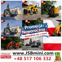 JSB MINI ŁADOWARKA - JSB MINI KOPARKA - JSB MINI WOZIDŁO - NOWE