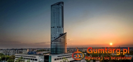 2pok, 70met, okolice Wielkiej APARTAMENT W SKY TOWER (Wrocław)