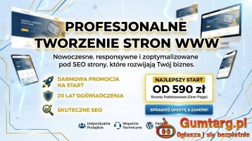 Strona internetowa już od 590 zł - BEZ PRZEPŁACANIA!