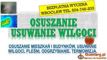 Osuszanie po zalaniu, cennik, tel. 504-746-203,  mieszkanie, lokal, W