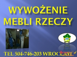 Wywóz gabarytów, tel 504-746-203, Wrocław, odbiór odpadów gabarytowyc