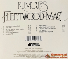 CD Nowa- Polecam Kultowy Album CD  Zespołu FLEETWOOD MAC - Rumours