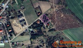 Działka budowlana (1699 m2) okolice Wrocławia MEDIA (Piszkawa)