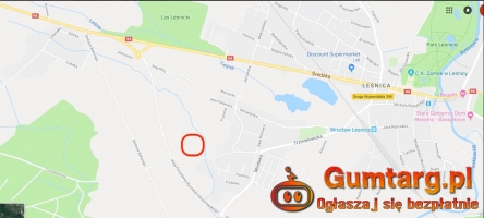 Działka Budowlana (1122 m2) Leśnica MEDIA (Wrocław)