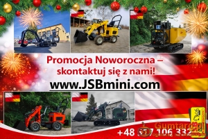JSB MINI ŁADOWARKA - JSB MINI KOPARKA - JSB MINI WOZIDŁO - NOWE