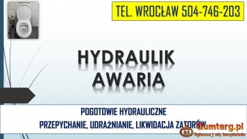 Odtykanie toalet, Wrocław, tel. 504-746-203. Pogotowie kanalizacyjne