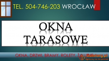 Montaż żaluzji i rolet, cennik, Wrocław, tel. 504-746-203. Rolety,