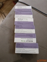 Clonozepam...2 mg,Medi 20 mg, Pregabalina 150/56, Ketrel 200 mg/60