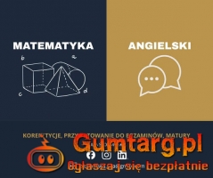 Korepetycje z matematyki oraz angielskiego!