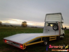 Najazd auto-laweta zabudowa