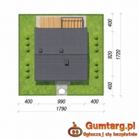 Dom modułowy 70m2 styl skandynawski cała Polska