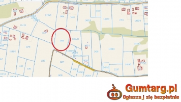 Działka rolno-budowlana (5600m2) ul. Leśna MEDIA (Tuchów)