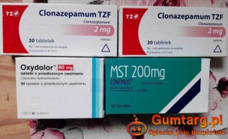 Sprzedam MST Continus, Oxycontin, Tramal, Buprenorfina, Durogesic, Xa