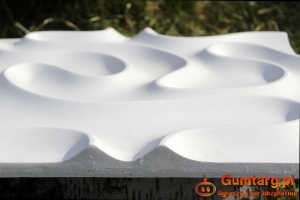 Promocja! Panele 3d gipsowe, ścienne - Debka