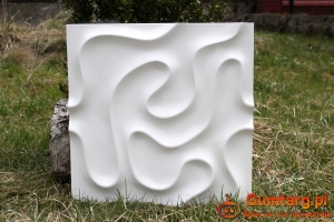 Promocja! Panele 3d gipsowe, ścienne - Debka