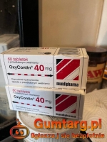 Sprzedam MST Continus, Oxycontin, Tramal, Buprenorfina, Durogesic, Xa