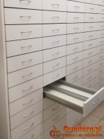Meble apteczne-magazynowe szuflady głębokiego skladowania sprzedam