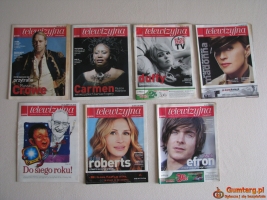 Gazeta telewizyjna TV - Gazeta Wyborcza z lat 2008 - 2010