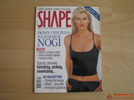 Shape nr 1-3, 2004 rok - magazyn - uroda, zdrowie, fitness, styl życia