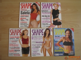 Shape z lat 2001 - 2003 - magazyn dla kobiet, które chcą być w formie