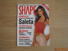Shape z lat 2001 - 2003 - magazyn dla kobiet, które chcą być w formie