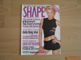 Shape z lat 2001 - 2003 - magazyn dla kobiet, które chcą być w formie
