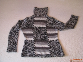 Sweterek, golf - elegancko-sportowy, rozm. M