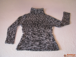 Sweterek, golf - elegancko-sportowy, rozm. M