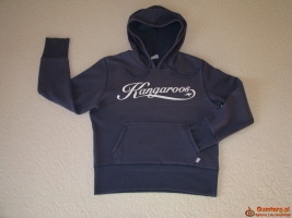 Kangaroos granatowa bluza kangurka wciągana z kapturem z logo, rozm. M