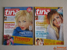 Magazyn Tina nr 47 i 50 z 2003 r. Świat w oczach kobiet