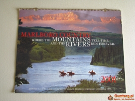 Kalendarz Marlboro Country 2001 r.