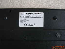 Klawiatura multimedialna Esperanza Buffalo EK 116 USB Keyboard