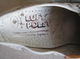 Wygodne buty damskie, rozm. 37,5 skóra naturalna, tęgość H