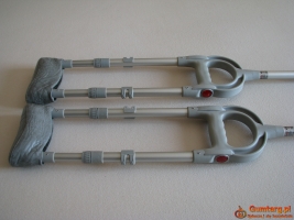 Kule ortopedyczne pachowe z regulacją wysokości MIKIRAD 06/MR inwalidz