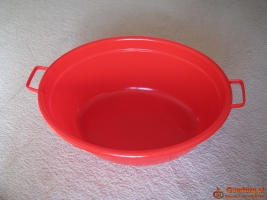 Duża miska, wanienka owalna 74 cm / 60 litrów na pranie miednica basen