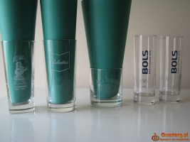 Szklanka do whisky Jack Daniels, Ballantines, Bols, Chemkol