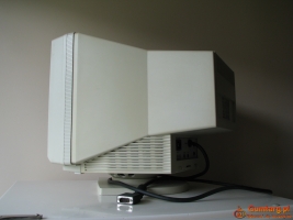 Monitor do komputera CRT Microspot, 14 cali 1995r. Retro Gaming PC DOS