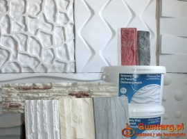 Promocja! Panele 3d gipsowe, ścienne - Debka