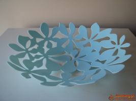 Ażurowa patera dekoracyjna, misa na owoce, tacka, półmisek 33 cm