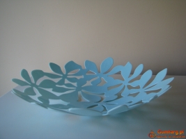 Ażurowa patera dekoracyjna, misa na owoce, tacka, półmisek 33 cm
